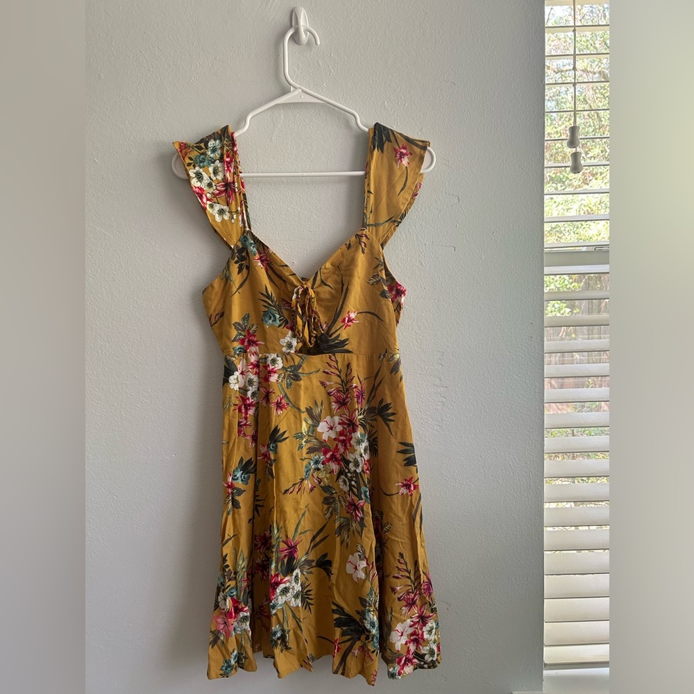 Women Floral Summer Dress Small Size